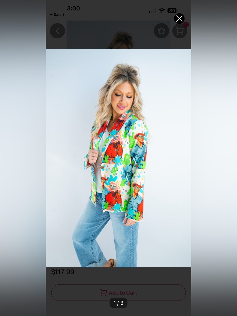 Howdy Hanny western blazer large - Picture 6 of 6
